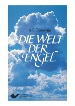 Die Welt der Engel - Bibelkommentare.de