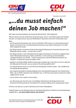 du musst einfach deinen Job machen!