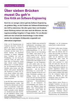 Über Sieben Brücken musst Du geh`n