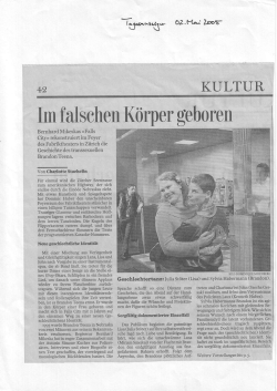 Im falschen K&ouml;rper geboren