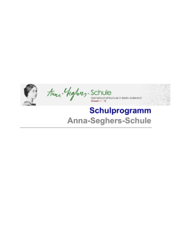 Schulprogramm Anna-Seghers
