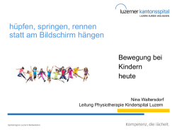 h&uuml;pfen, springen, rennen statt am Bildschirm h&auml;ngen