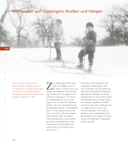 Wintersport auf Göppingens Straßen und Hängen