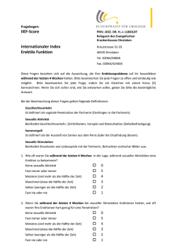 IIEF-Score - Dr. Luboldt | Home