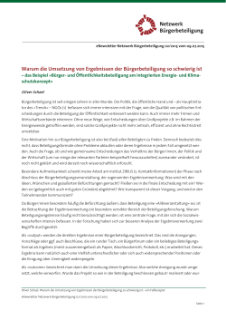 Beitrag als PDF downloaden - Netzwerk Bürgerbeteiligung
