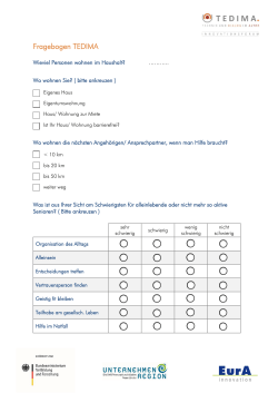 Fragebogen - PDF downloaden