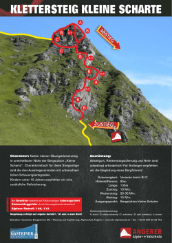 Klettersteig Kleine Scharte