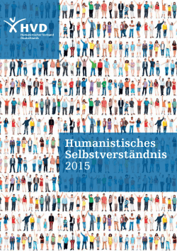 Humanistisches Selbstverst&auml;ndnis 2015