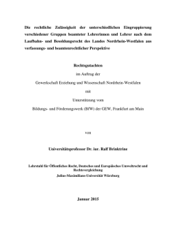 Gutachten - Gew-nrw