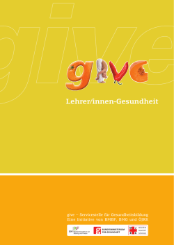 Lehrer/innen-Gesundheit