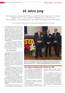 Schweizer Soldat Juli/August 2015, Seiten 76-78 - STA-Network
