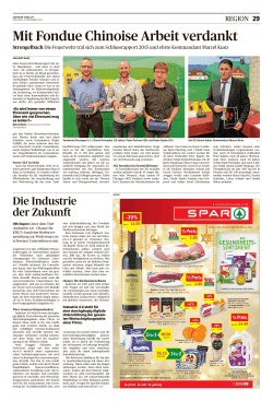 Zofinger Tagblatt, vom: Dienstag, 24. November 2015
