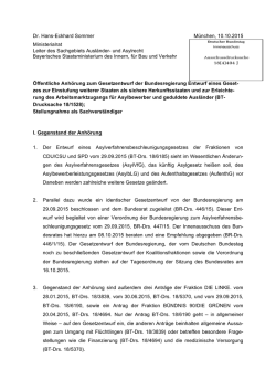 Dr. H.-E. Sommer MI Bayern