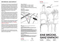 eine br&uuml;cke, ganz einfach