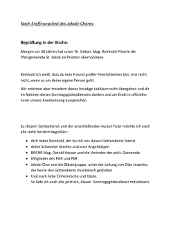 Festansprache von Kurt Kleinlercher