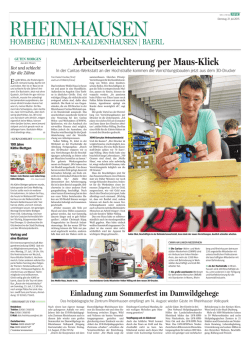 Arbeitserleichterung per Maus-Klick