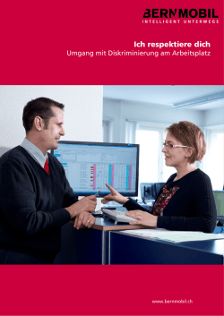 Ich respektiere dich - Advokaturb&uuml;ro Josef Mock Bosshard