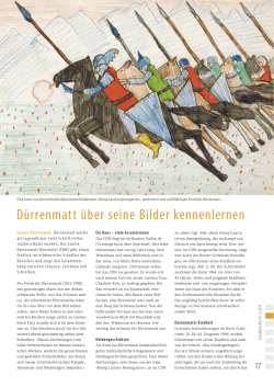 D&uuml;rrenmatt &uuml;ber seine Bilder kennenlernen