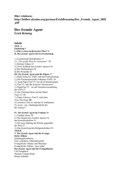 Der fremde Agent