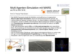 Multi Agenten-Simulation mit MARS