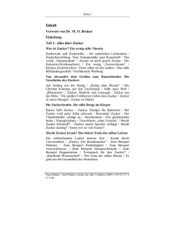 Inhalt - Kritisches Netzwerk
