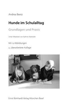 Hunde im Schulalltag - Ernst Reinhardt Verlag