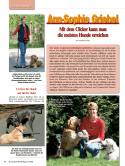 Ann-Sophie Griebel - Hunde