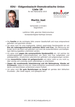 Martin Jost EDU - Eidgenössisch