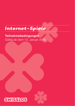 Internet-Spiele ernet-Spiele