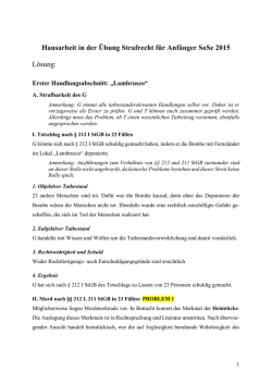 Hausarbeit SoSe2015