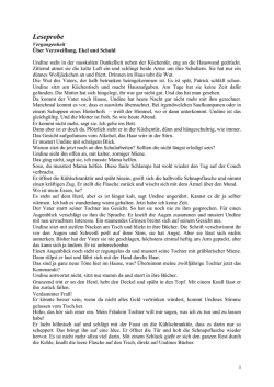 Die Unertr&auml;glichkeit der Stille 1 - Hannelore-Dechau-Dill