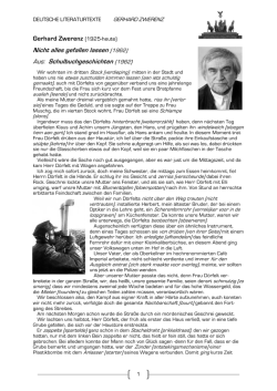 Nicht alles gefallen lassen (1962) Aus: Schulbuchgeschichten