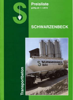PL Schwarzenbeck Transportbeton 2016