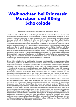 Weihnachten bei Prinzessin Marzipan