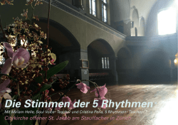 Die Stimmen der 5 Rhythmen