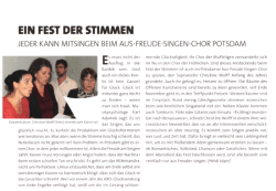ein fest der stimmen