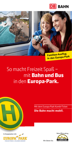 So macht Freizeit Spaß – mit Bahn und Bus in den Europa