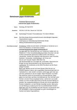 Informationen auf einen Blick