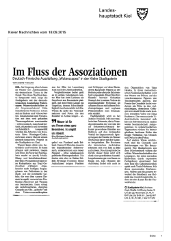 Im Fluss der Assoziationen - Finnland