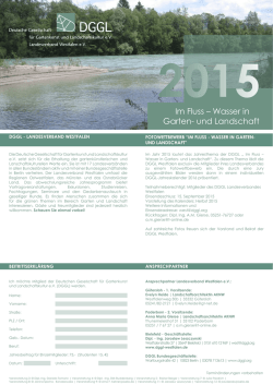 Im Fluss &ndash; Wasser in Garten
