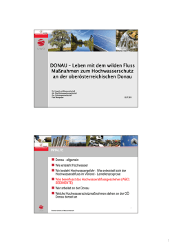 DONAU &ndash; Leben mit dem wilden Fluss