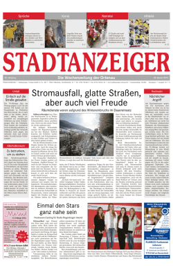 Leser-Reisen GdbR - Stadtanzeiger