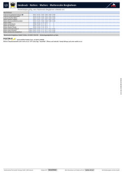 Innsbruck - Natters - Mutters