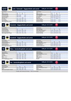 Fahrplan Dorfbus S&ouml;lden