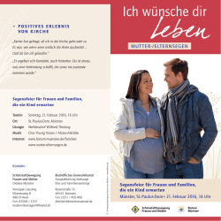 Ich w&uuml;nsche dir - Bistum M&uuml;nster