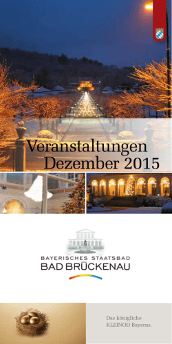 Veranstaltungen Dezember 2015