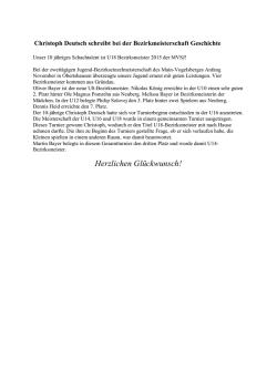 Herzlichen Gl&uuml;ckwunsch!