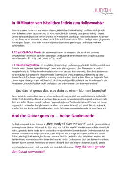 In 10 Minuten vom h&auml;sslichen Entlein zum