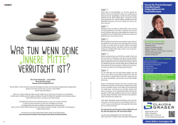 Gmag Januar 2016 - Claudia Graser | Psychotherapie