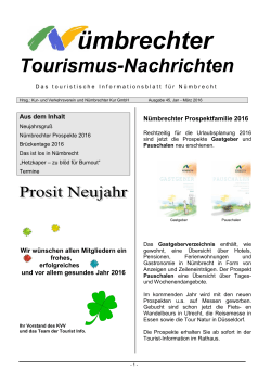 Januar bis M&auml;rz